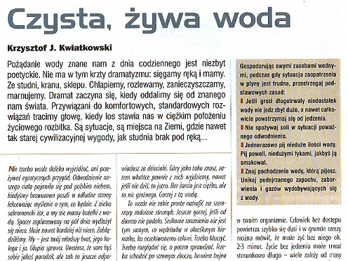 CZYSTA, YWA WODA cz. 1