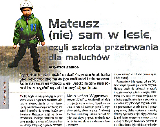 MATEUSZ (NIE) SAM W LESIE cz. 1