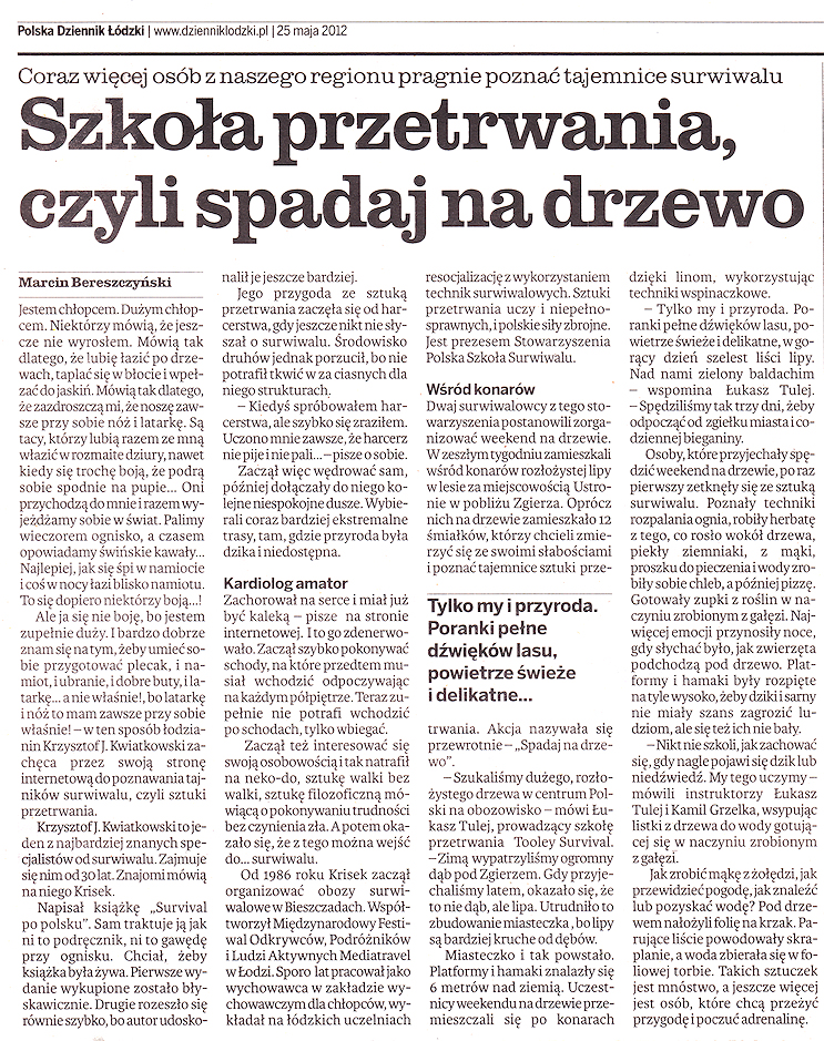 Spadaj na drzewo