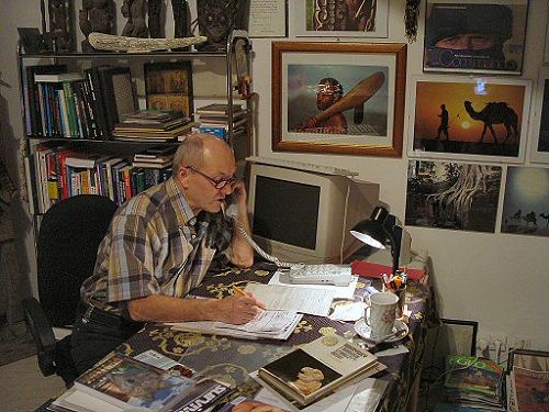 Jacek Pakiewicz w warszawskim domu