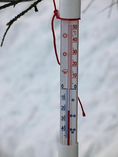 Termometry wieczorem i rano pokazyway niezmiennie -20C. Stale wia te lodowaty wiatr